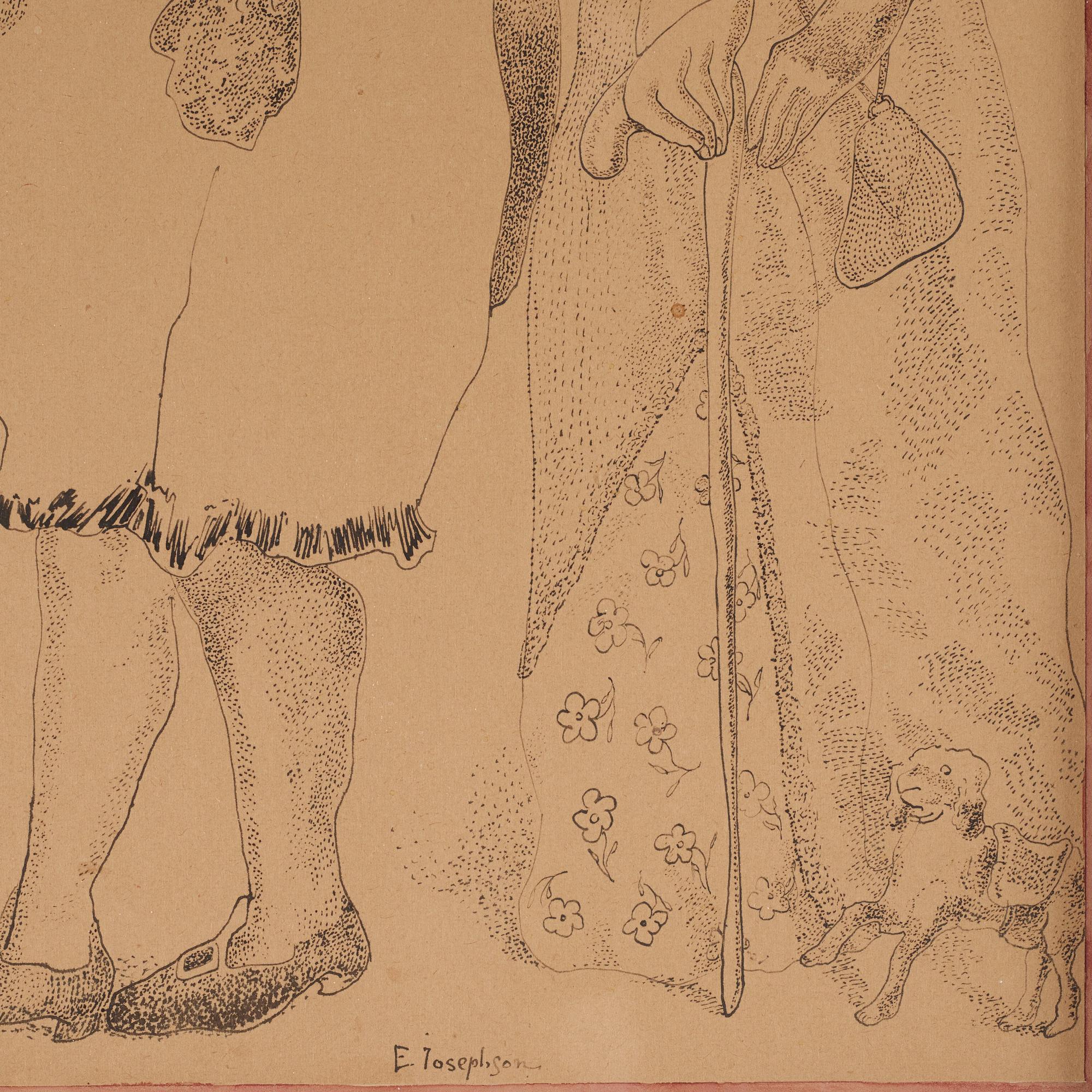 Ernst Josephson, "Rembrandt och Saskia".