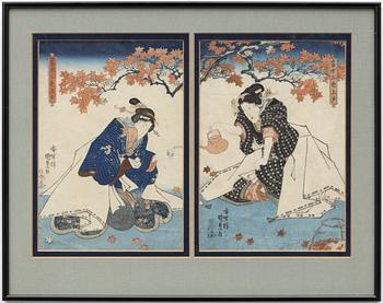 Utagawa Kunisada,.