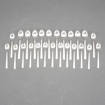 SKEDAR, 25 st, silver, Mema, Lidköping, 1958. Vikt ca 214g.