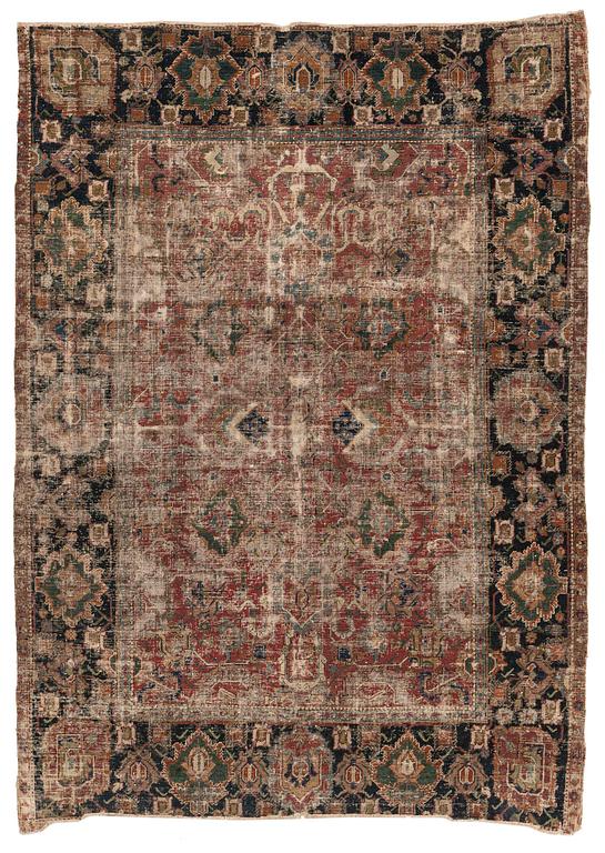 Matta, antik Deccan, Södra Indien, ca 178 x 130 cm.