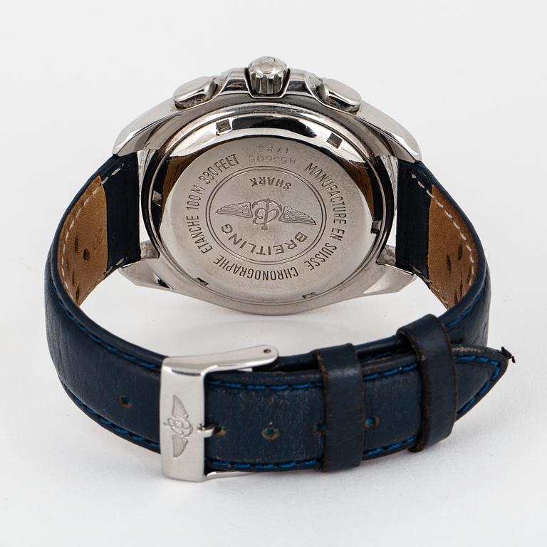 BREITLING, Shark, chronograph, wristwatch, 42 mm.