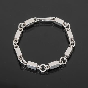 ARMLÄNK, silver. Wiwen Nilsson, Lund 1962. Vikt ca 25 gram.