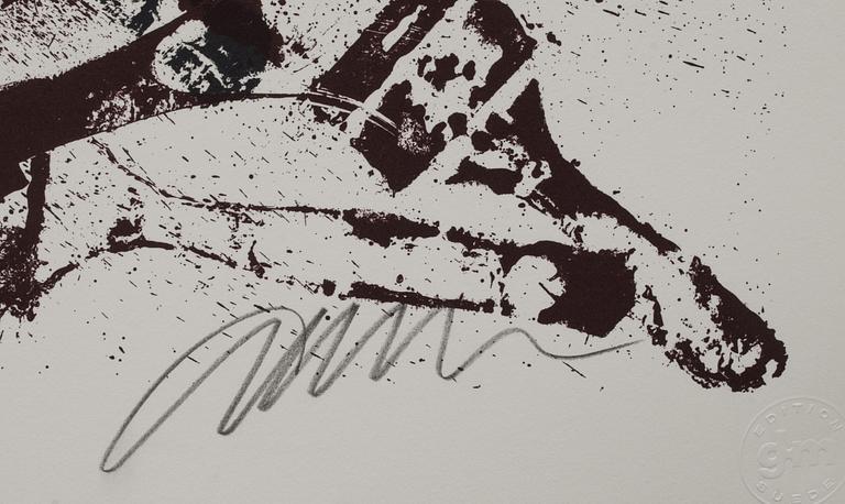 FERNANDEZ ARMAN, färgserigrafi, signerad och numrerad 53/150.