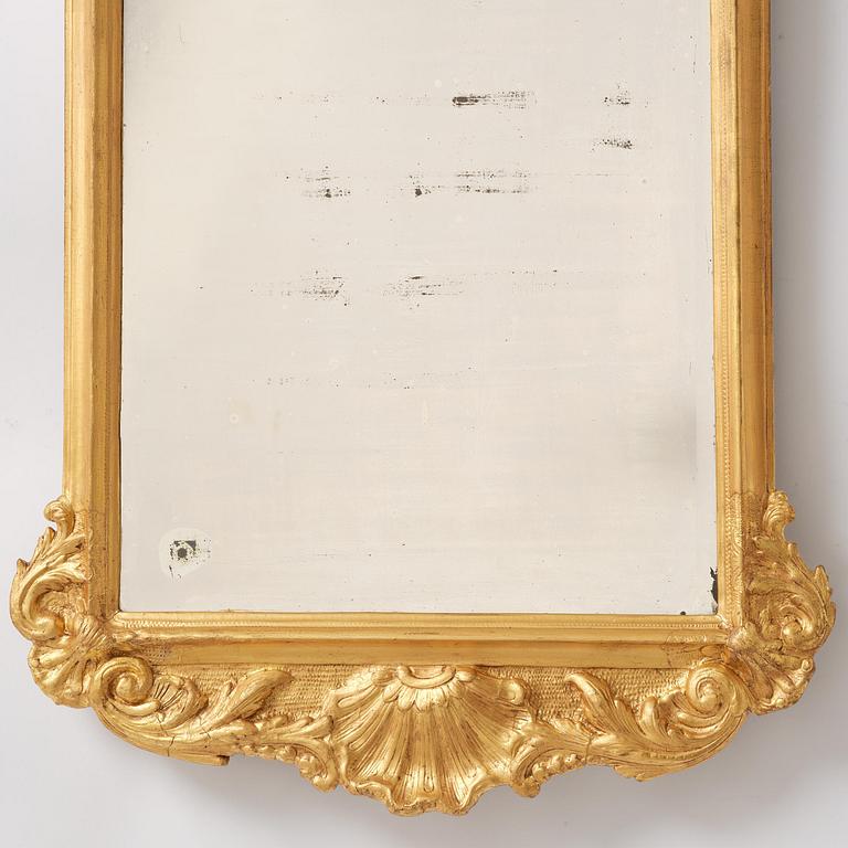 Spegel, Stockholmsarbete, 1700-talets senare del, Rokoko.