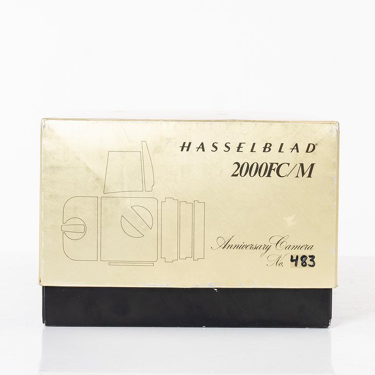 A Hasselblad camera, 2000FC/M, anniversary edition, 1985.