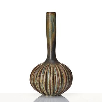 Axel Salto, a stoneware vase, Royal Copenhagen, mid 20th century.