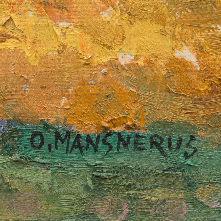 ONNI MANSNERUS, öljy kankaalle, signeerattu.