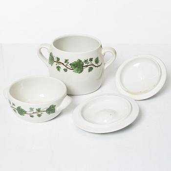 Service, 63 pieces, porcelain, Porcelaine de Paris, Limoges, France.