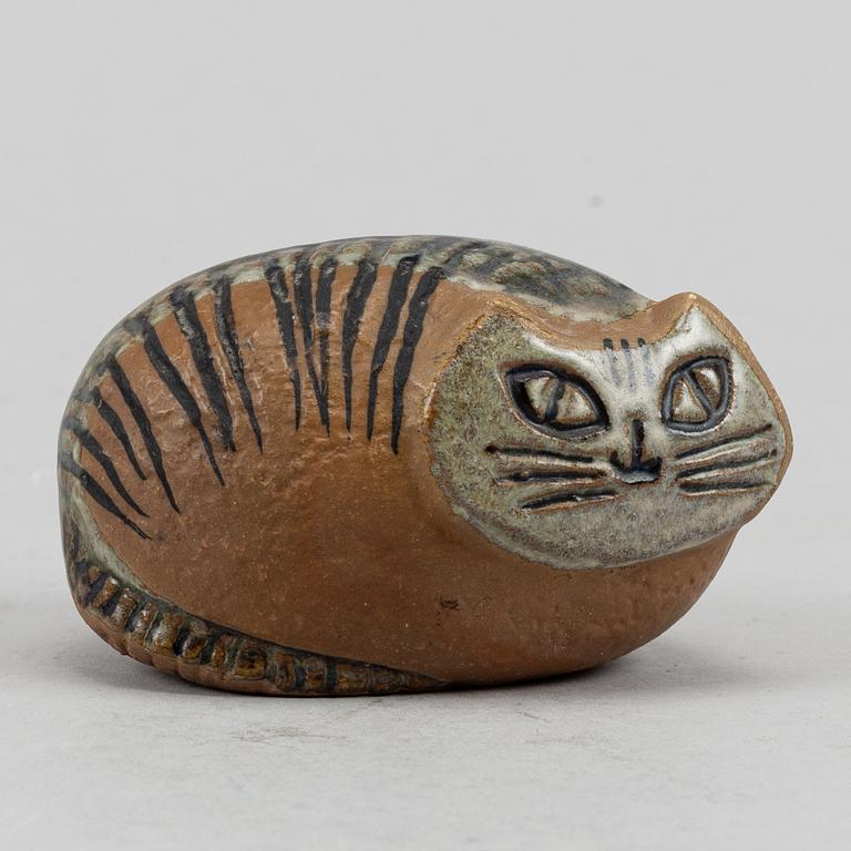 Lisa Larson, two stoneware figurines, Gustavsberg.