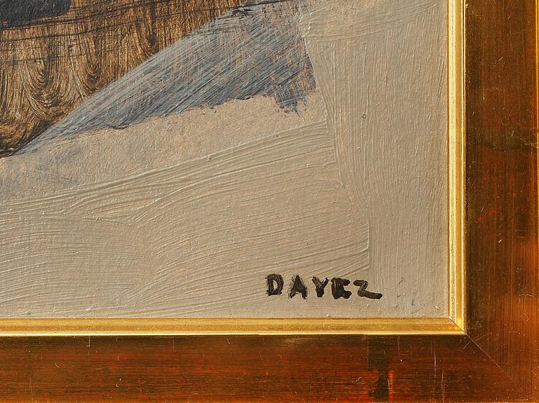 GEORGES DAYEZ, olja på duk, sign.