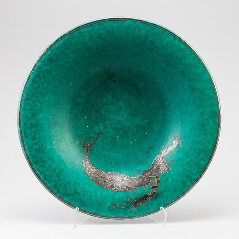 WILHELM KÅGE, dish, stoneware, Argenta no 1035.