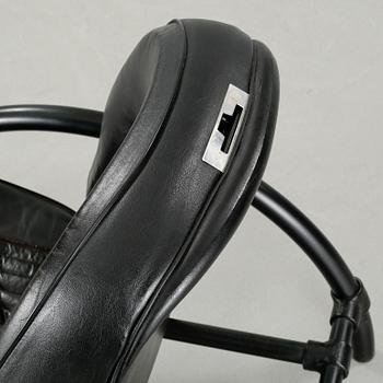 "Rover chair" by Ron Arad, One Off Ltd, London, 1980s.