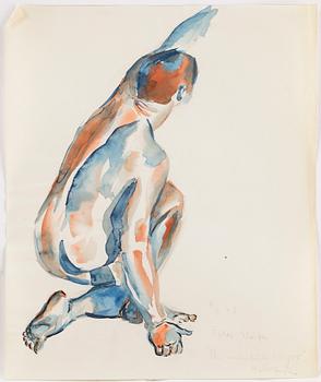 MAX GOLDSTEIN (MAGO), ca 50 st, anatomiska-, arkitektoniska- och dräktskisser, vissa signerade och daterade, från 40-tal.