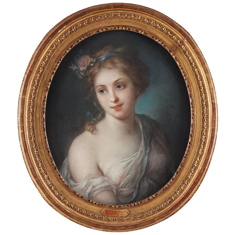 Rosalba Carriera Hennes krets, Allegorisk kvinnofigur.