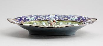 PRYDNADSFAT, majolika, Gustafsberg 1890.