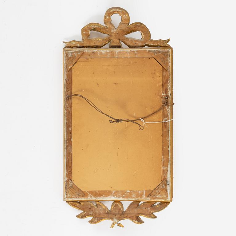 A Gustavian style mirror, first half of the 20th Century.