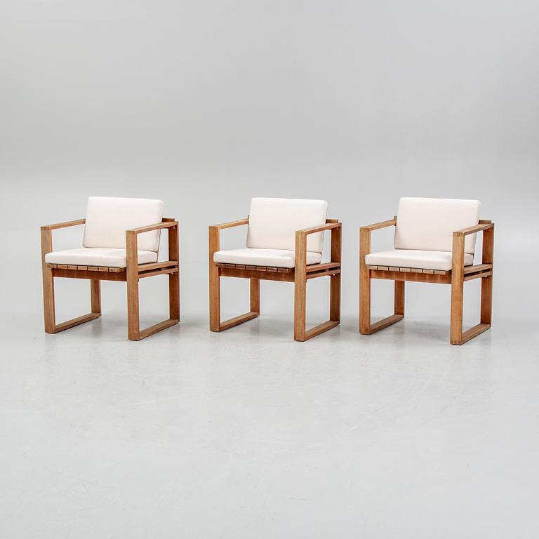 A garden table with sofa and three armchiars, Carl Hansen & Søn, Denmark.