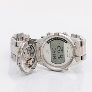 SJÖÖ SANDSTRÖM, Chronolink, wristwatch, 40 mm.