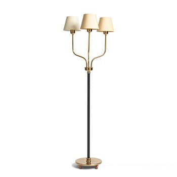 254. Josef Frank, a floor lamp model "2426", Firma Svenskt Tenn, mid-20th century.