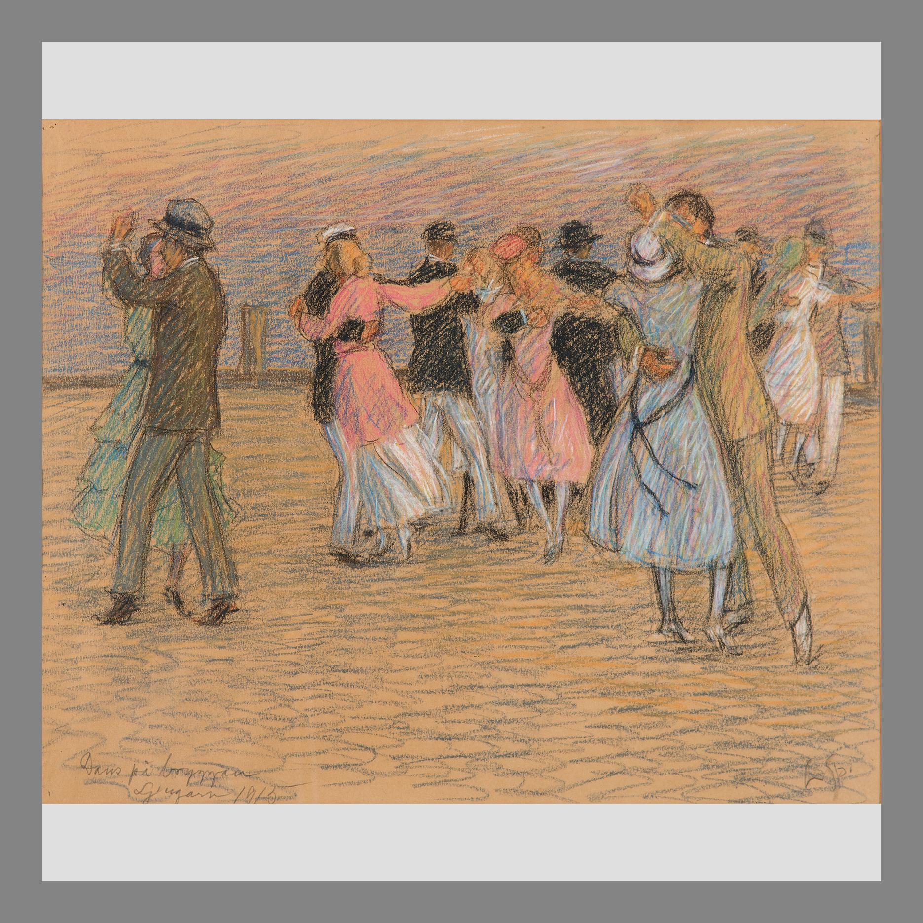 LOUIS SPARRE, "DANCING ON THE PIER".