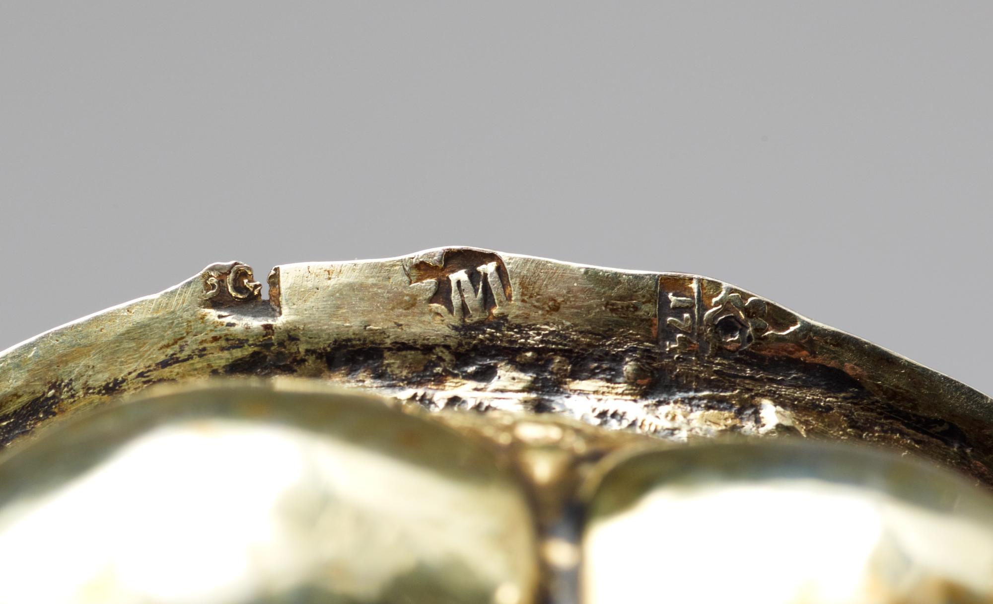 POKAL med lock, icke identifierad mästare Moskva 1745.
