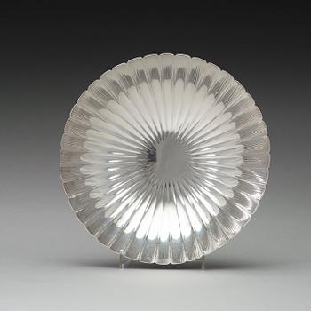 Sigvard Bernadotte, skål, Georg Jensen, Köpenhamn 1933-44, sterling.