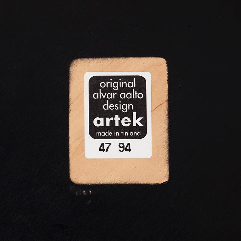 Alvar Aalto, jakkarapari, malli X600, Artek 1994.