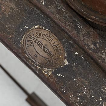 Locomotive lantern, Karlskrona Lamp Factory.