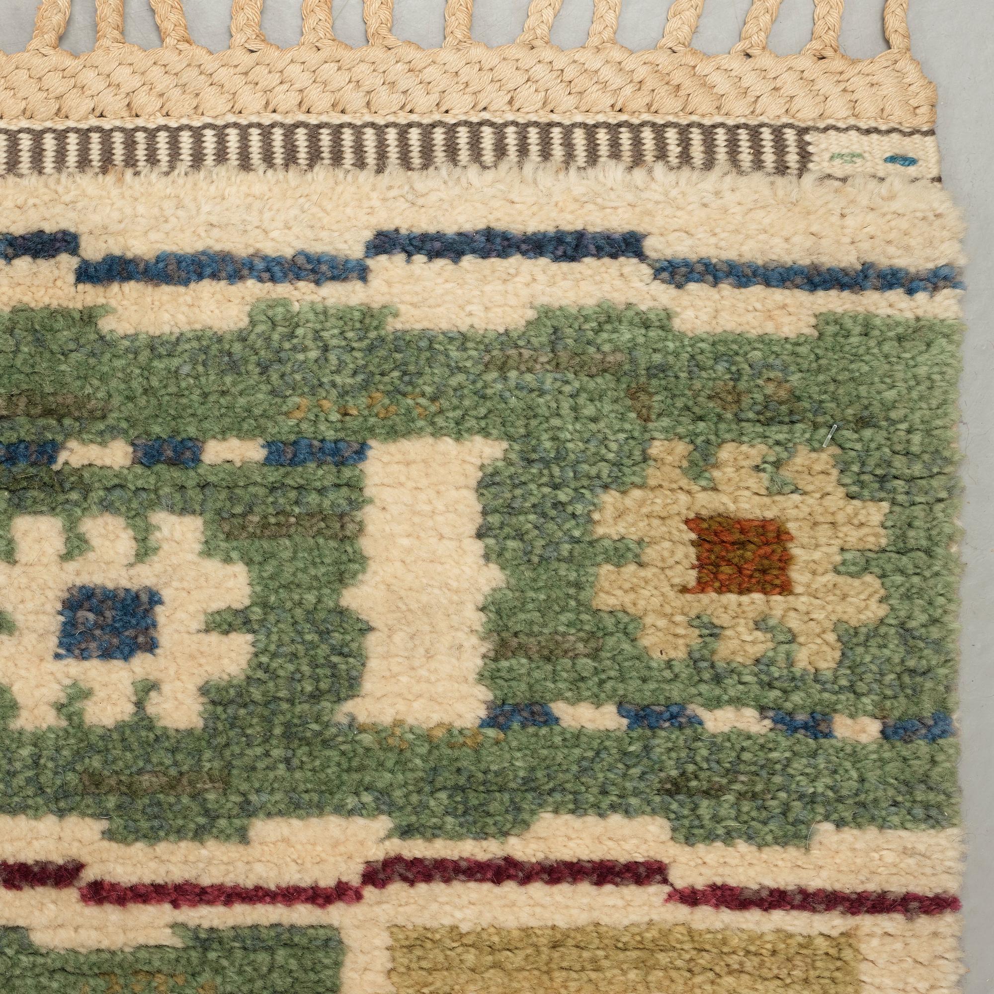 Märta Måås-Fjetterström, MATTA, "Ängarna", flossa, ca 439,5 x 295,5 cm, signerad AB MMF.