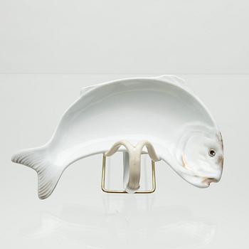 SERVERINGSFAT, porslin, Gardner 1880-90, Ryssland.