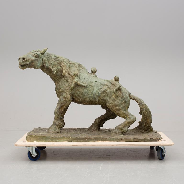 FRITZ KÄRFVE, skulptur, signerad.