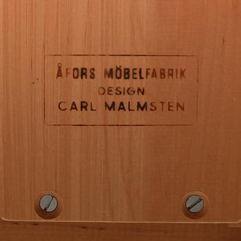 MATSALSMÖBEL, 6 delar, Calmare Nyckel, Carl Malmsten, 1900-talets andra hälft.