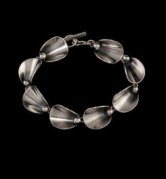 ARMLÄNK, sterlingsilver, 1900-talets andra hälft. Vikt 23 g.