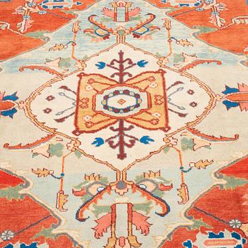 Matta, Västpersisk, Heriz-mönster, ca 380 x 301 cm.