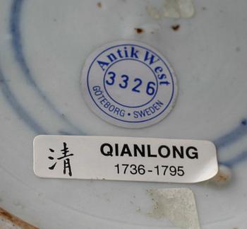 BOJAN, porslin, Kina, Qianlong 1736-1795.
