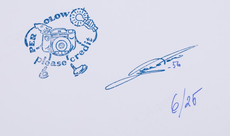 Per-Olow Anderson, 'Anita Ekberg on the set of War and Peace, 1956'.