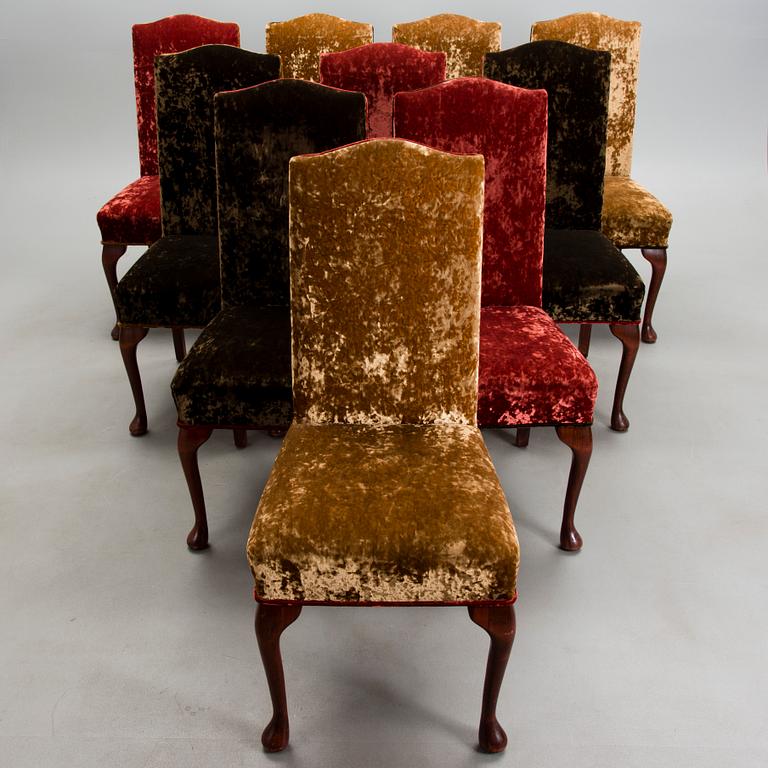 STOLAR, 10 st, England 1900-talets slut.