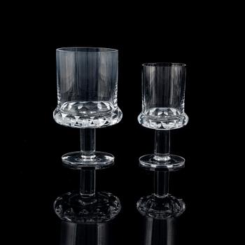 Glasservis, Hovmantorp, 99 delar, glas,