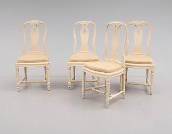 STOLAR, 4 st, 3 st gustavianska 1700-talets slut, 1 st 1900-tal.