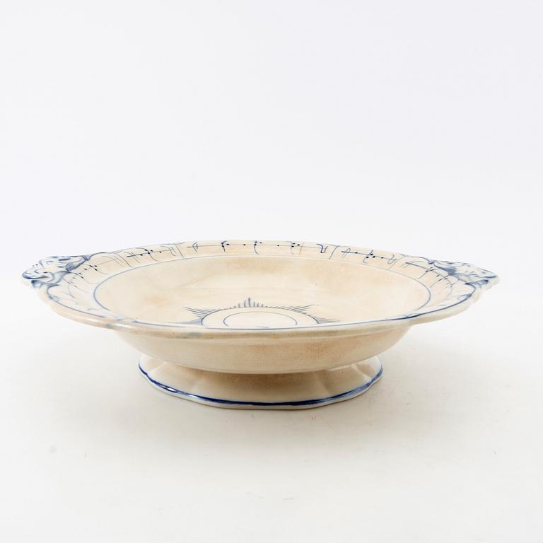 Carafes/trays 3 pcs Gustavsberg early 20th century.