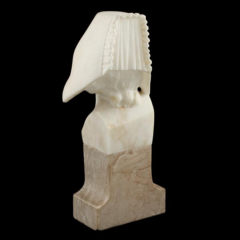 BYST, alabaster, 1900-talets första hälft.