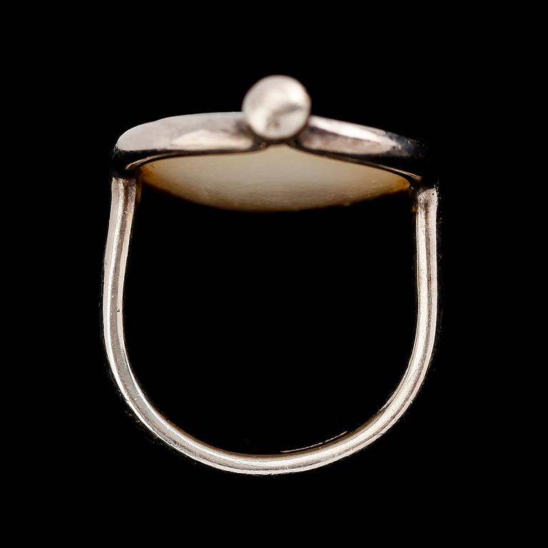 RING, sterling silver, Vivianna Torun Bülow-Hube, Georg Jensen.