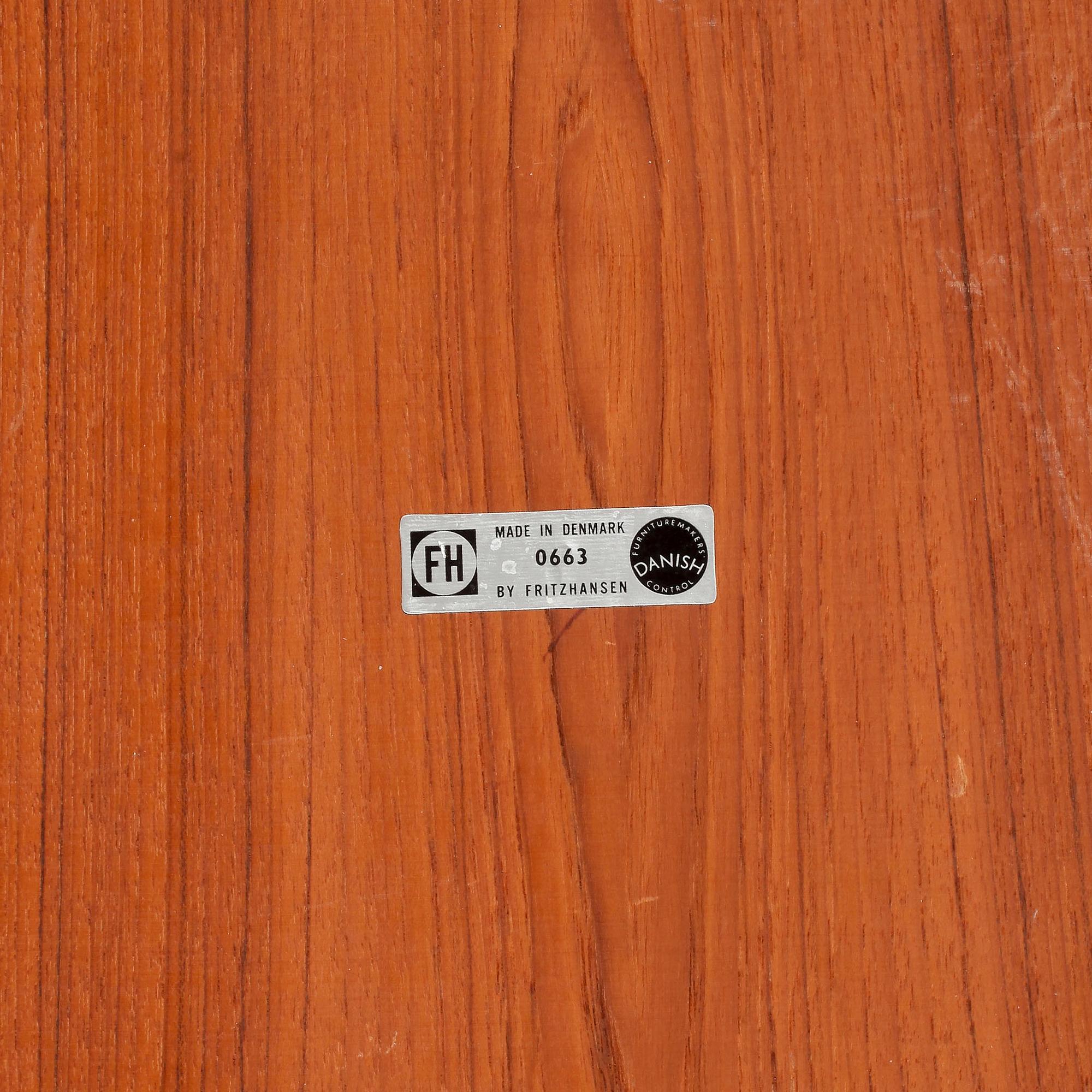 BORD, Börge Mogensen, Fritz Hansen, Danmark 1950-tal.