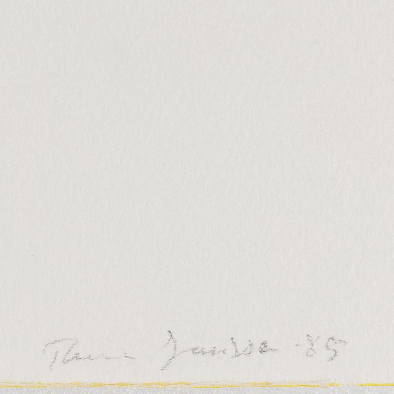 RUNE JANSSON, akvarell, signerad och daterad -85.