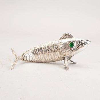 Bordsdekoration/skulptur, silver, Spanien, 1900-tal.