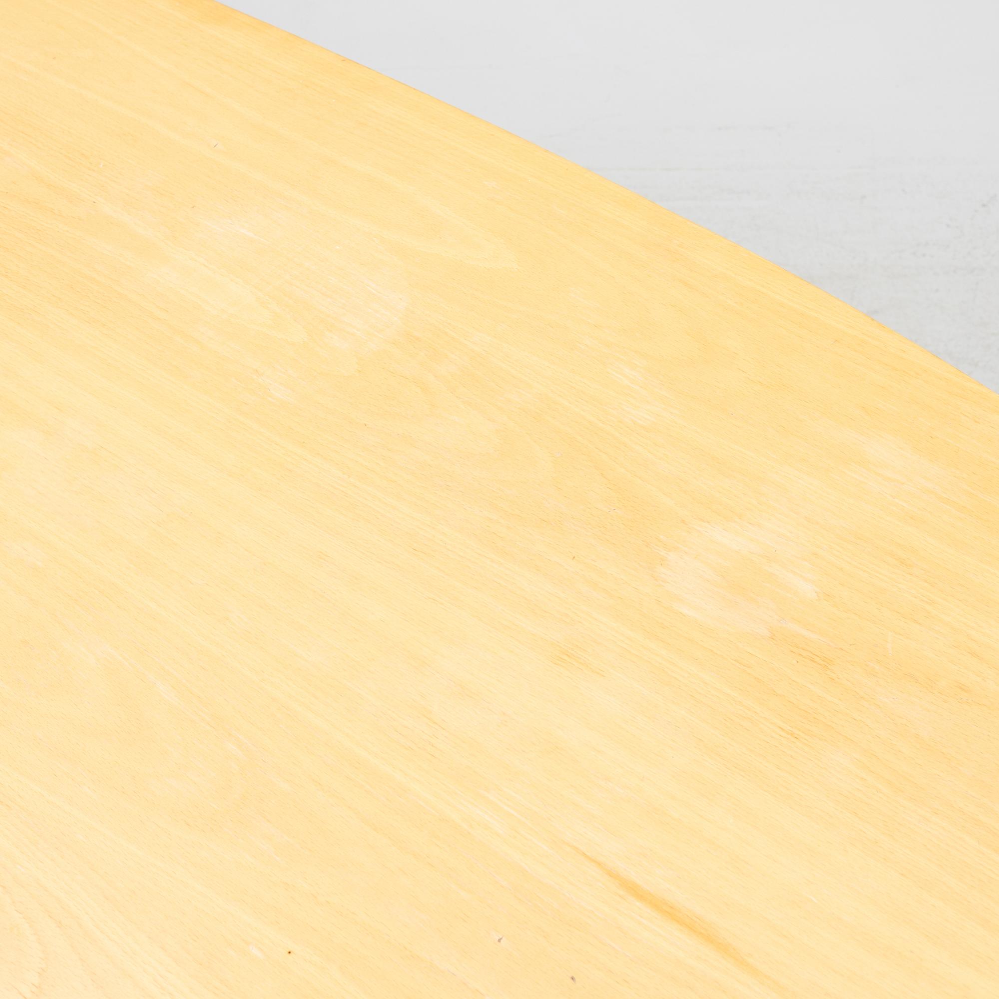 Bruno Mathsson & Piet Hein, dining table, "Superellipse", Mathsson International, Värnamo, Sweden.