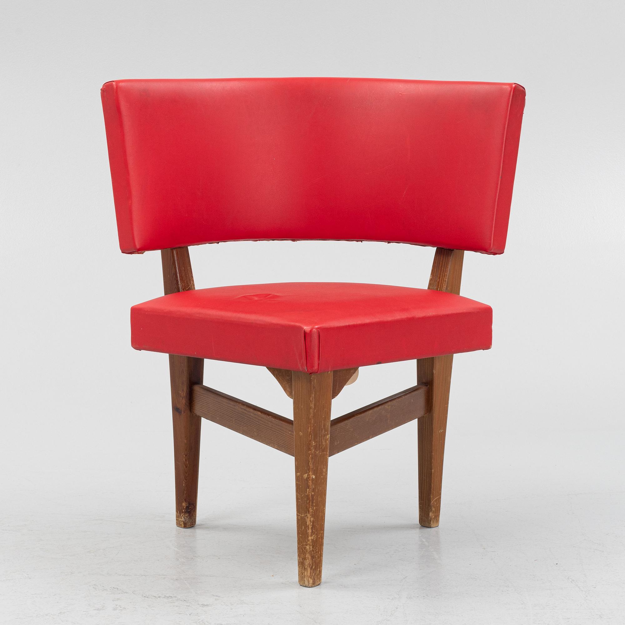 An armchair, AB Gunnars Fabriker, Linköping, mid-20th Century.