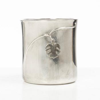 Gunnar Cyrén, bägare/vas, sterling silver, Gävle 1977.