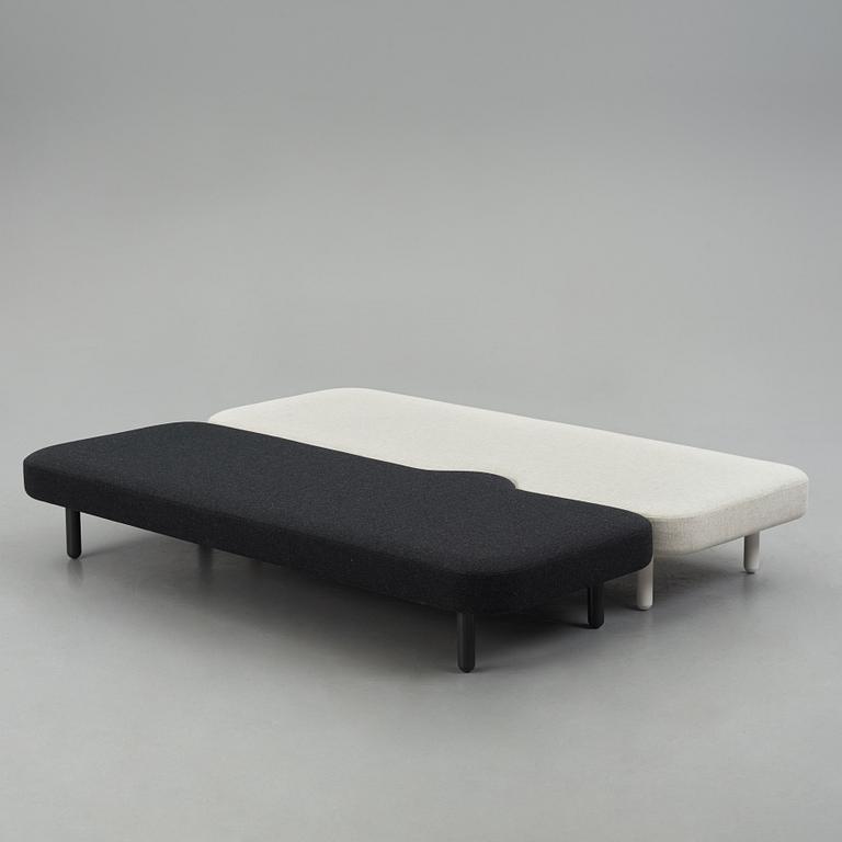 Claesson Koivisto Rune, "Adam and Eve", a pair of daybeds, Klein Dytham architecture, Japan, 2003.