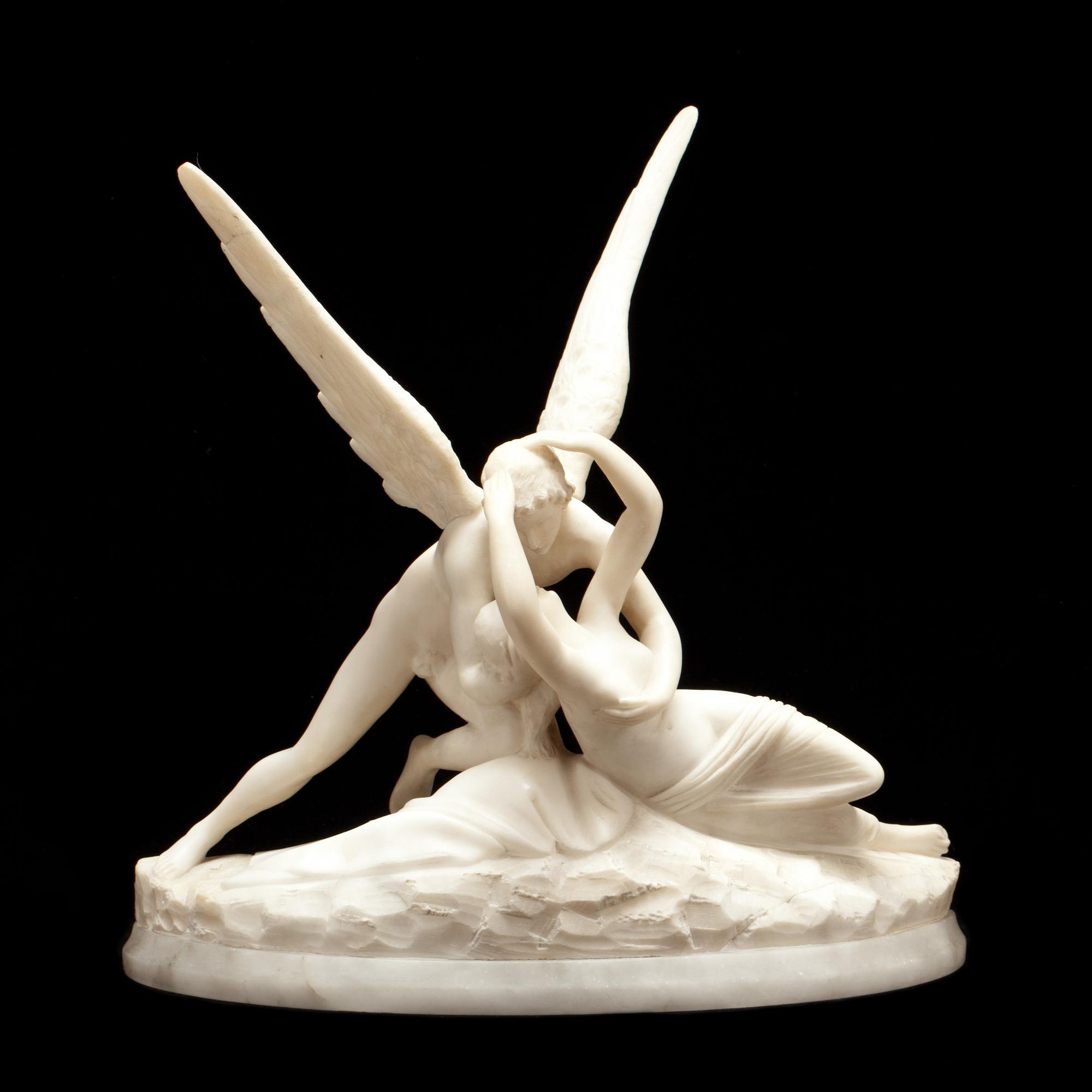SKULPTUR, alabaster, 1900-talets första hälft.